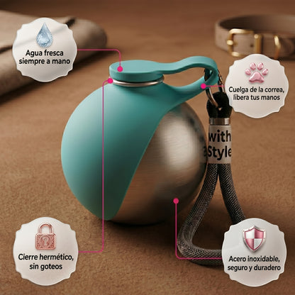 Botella Portátil DuoSpin 360