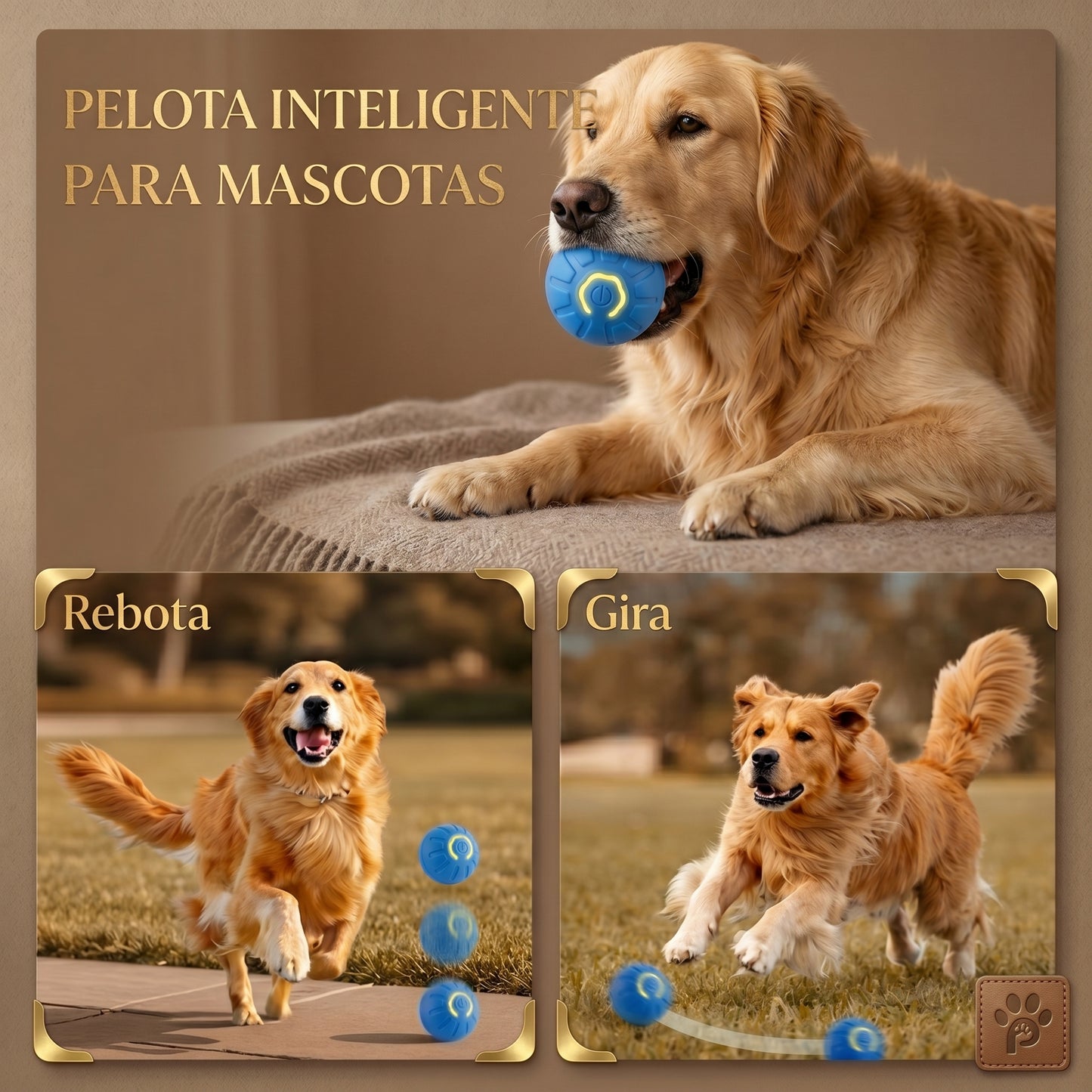 Pelota Interactiva DuoSpin 360
